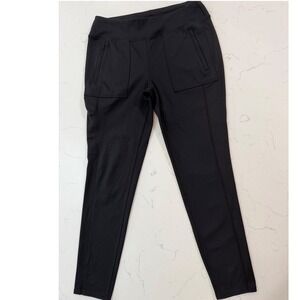 Ridgecut Toughwear Womens Black Work Leggings Utility Pants Pockets M